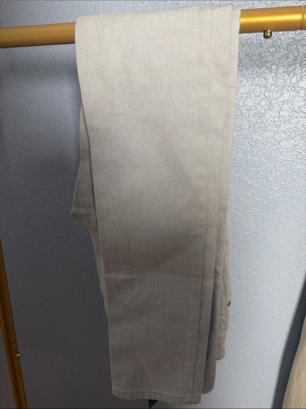 Gucci Woman Cream Slim Straight Jeans